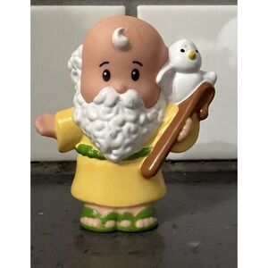 Fisher Price Little People 2013 Noah Noah's Ark Toy Figure‎ Figurine Yellow